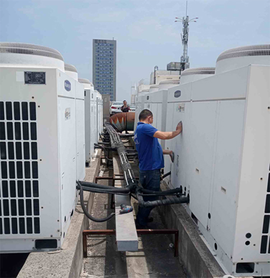 庐江中央空调制热和不制冷系统维修方法